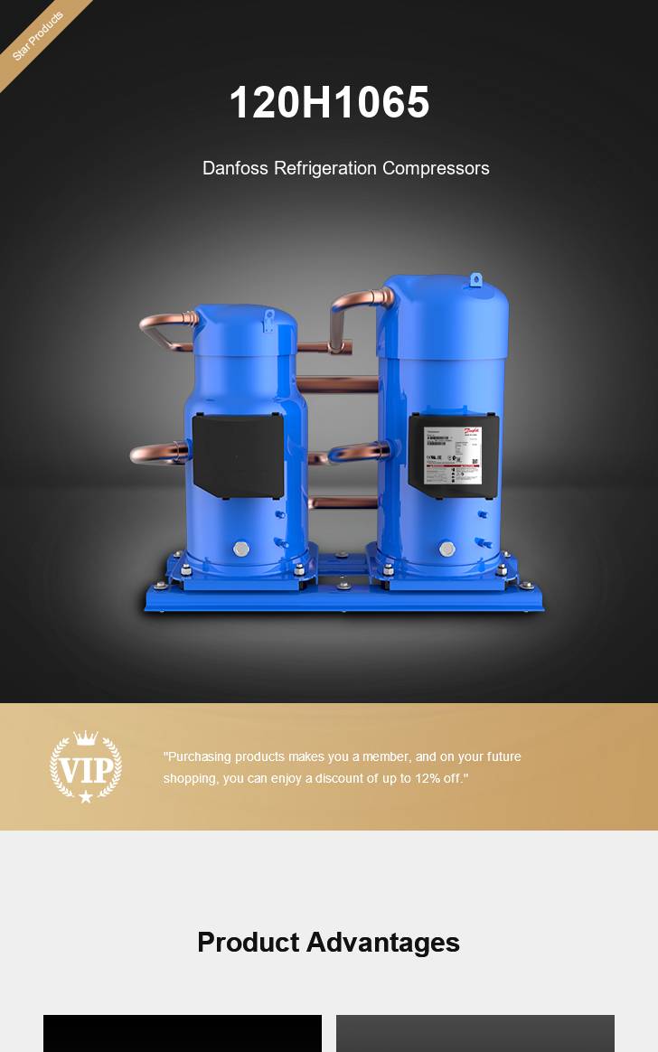 Danfoss Compressor 120H1065, technical parameters pdf, structure diagram